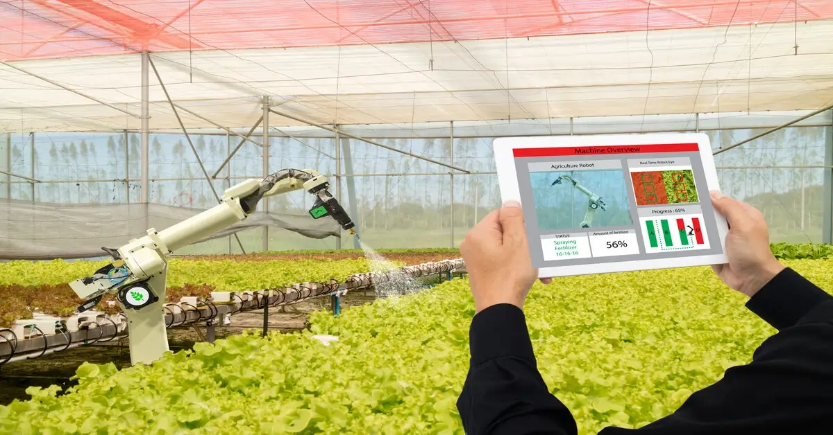 Robotics and technology defining the evolution of fruit cultivation.